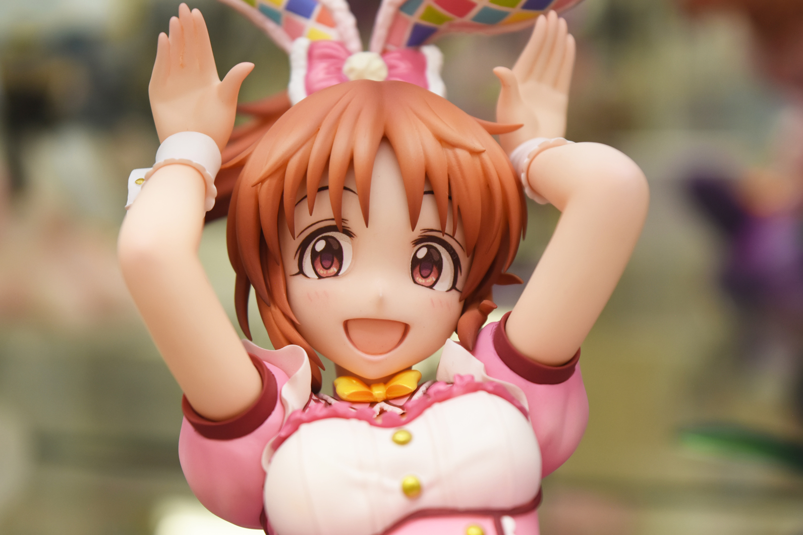 ウサミン星の住人だけあり、ピョンピョンポーズが様になる