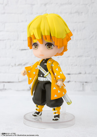 BANDAI - 鬼滅の刃　フィギュアーツ mini   炭治郎　禰豆子　善逸 Figuarts mini 鬼滅の刃3体セット(竈門炭治郎、竈門禰豆子、我妻