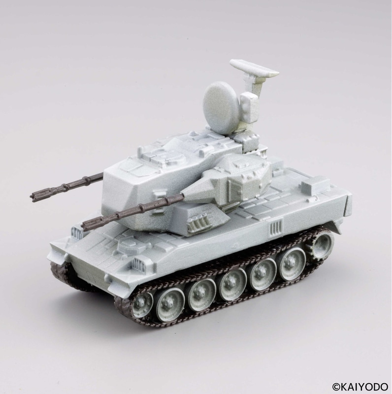 「87式自走高射機関砲（冬季迷彩）」