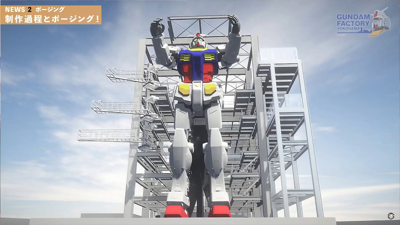 今回はまだ腕を動かしただけのイメージとなっているが、これに脚や頭部も動くだろうから期待が膨らむ！