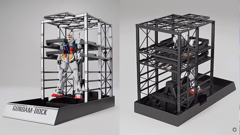 まさにGUNDAM FACTORY YOKOHAMAにある「RX-78F00 GUNDAM」がそのままガンプラに！