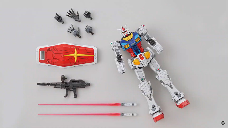 ガンプラならではの作りやすさ、ディテール、可動を追及。早く手に取ってみたい！