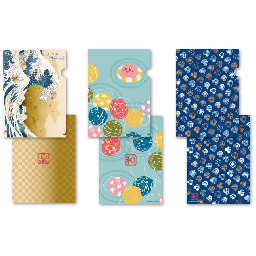 「クリアファイル3枚セット」価格：1,000円（税別）