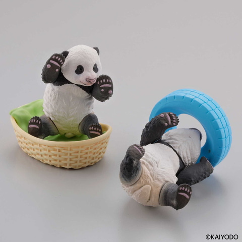 赤ちゃんパンダ可愛すぎぃぃ 海洋堂 カプセルqミュージアム 子パンダ日和 Season2 すくすく成長記 を11月発売 Hobby Watch
