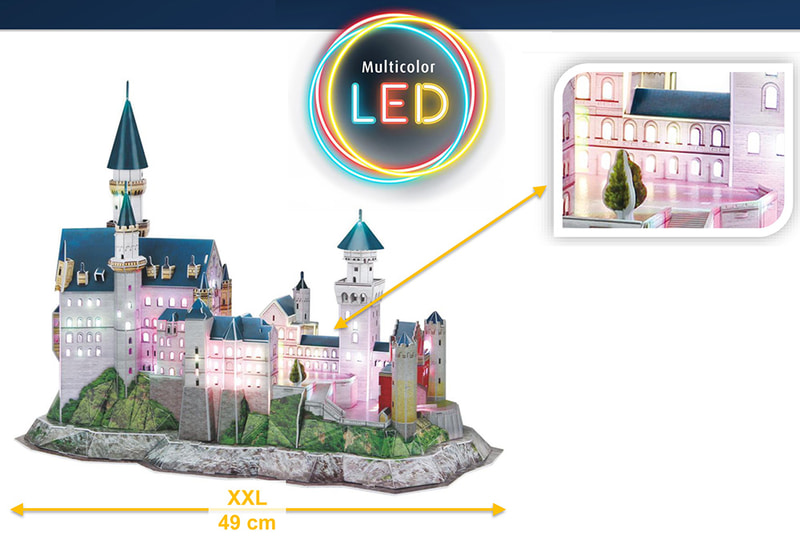 LEDライトギミック搭載で光る！（単3電池2本［別売り］が必要）