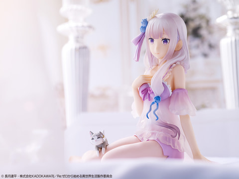 リゼロ」より、“まどろみ”をテーマにしたフィギュアなどが当たる