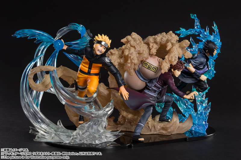 さらに「フィギュアーツZERO　我愛羅 -疾風伝- 絆Relation」も加わり“友情の絆”