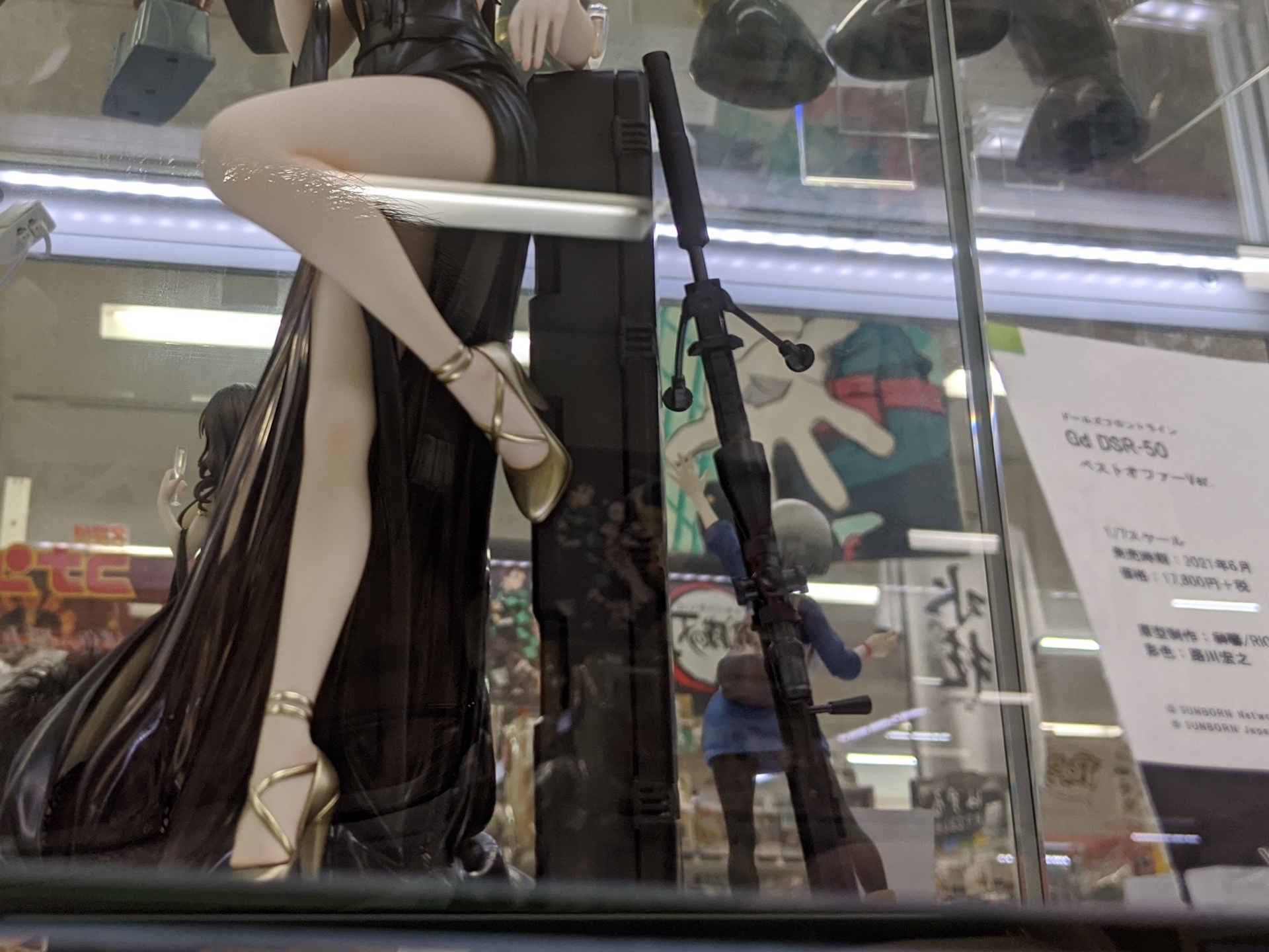 無骨なドイツ製対物ライフルDSR-50。銃の背景や設定が戦術人形に生きているのが「ドルフロ」の”らしさ”でもある