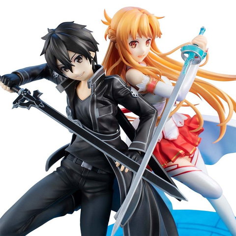 SAO」10周年記念！ 「KDcolle」、フィギュア「キリト&アスナ