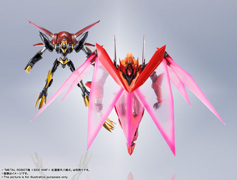 BANDAI - L ROBOT魂 コードギアス 蜃気楼 フィギュア Amazon.co.jp: TAMASHII NATIONS METAL ROBOT魂 コードギアス