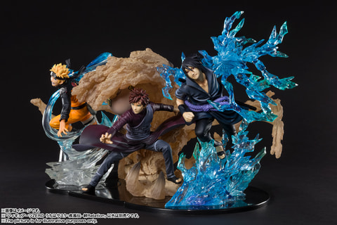 フィギュアーツ 絆Relation うずまきナルト　うちはサスケ　フィギュア フィギュアーツZERO うちはサスケ-疾風伝- 絆Relation」販売中