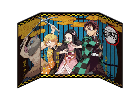 鬼滅の刃　屏風コレクション 鬼滅の刃 ミニ屏風コレクション B: キャラグッズ｜ムービック