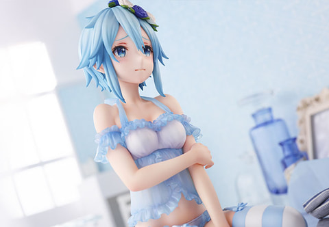 クリアパーツで透けるネグリジェ。「SAO」より、「アスナ