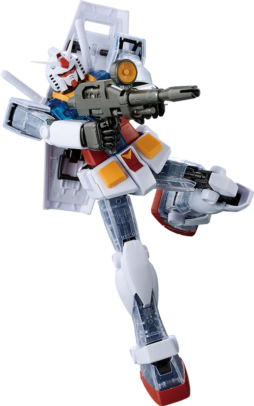 B賞：マスターグレード RX‐78‐2 ガンダムVer.2.0 ソリッドクリアスタンダード