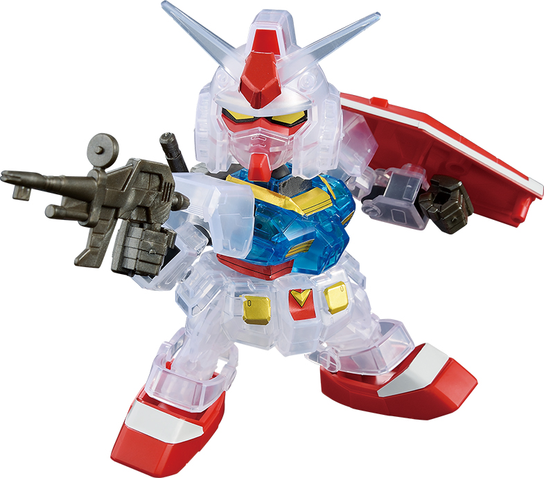 C賞：SDガンダムEXスタンダード RX‐78‐2 ガンダム ソリッドクリア