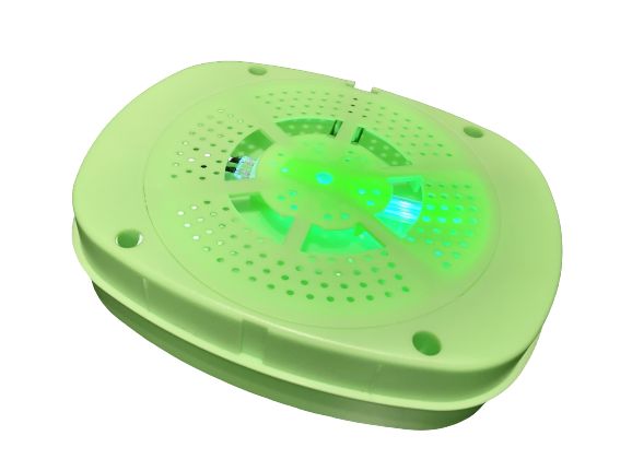 LEDが緑色に光る