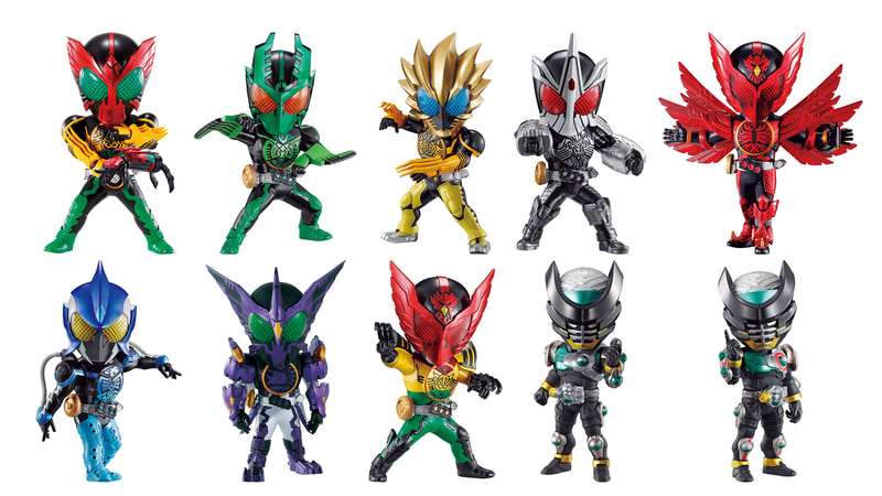 <strong class="em ">DEFORME-X -仮面ライダーオーズ／OOO-</strong>（全10種）