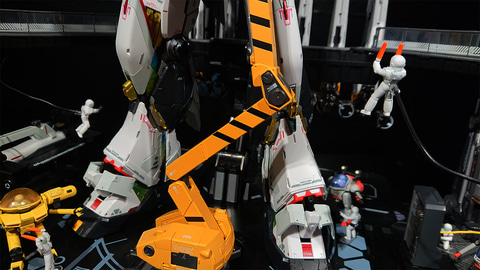L STRUCTURE 解体匠機 νガンダム　ロンド・ベルエンジニアズ 特別企画】【魂ネイションズ東京】「解体匠機 νガンダム専用