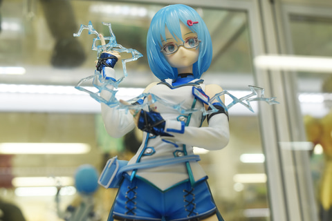 JB STUDIO フィギュア 発光デザイン 特別企画】碧き閃光の科学者（サイバネティシャン）が1/7スケール