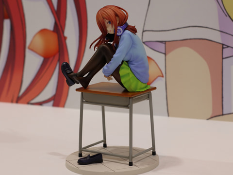 五等分の花嫁」の五つ子がコトブキヤからスケールフィギュア化