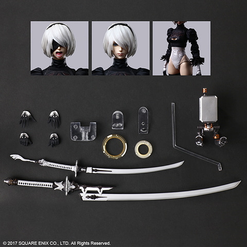 かなりセクシーな換装用ボディパーツも！ 「NieR:Automata」より