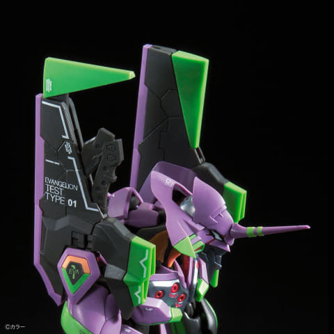 プラモデル「RG エヴァンゲリオン初号機」と「輸送台」セットのDX版が