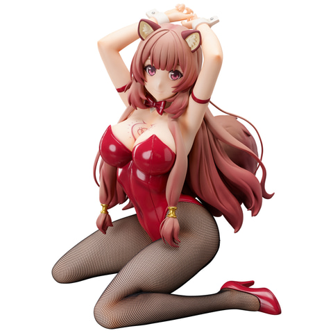 両腕を上げた脇みせポーズ！ 「盾の勇者の成り上がり」よりラフタリア