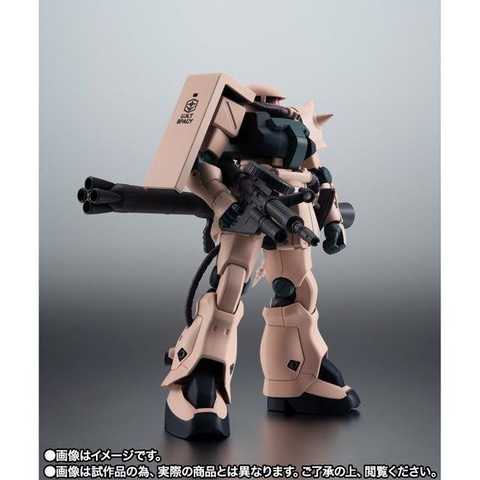 連邦に降ったのか。その姿は忍びん」、「ROBOT魂 ＜SIDE MS＞MS-06F-2