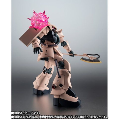 連邦に降ったのか。その姿は忍びん」、「ROBOT魂 ＜SIDE MS＞MS-06F-2