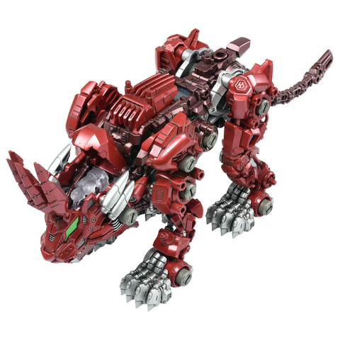 ゾイド　ガチャポン　7体セット ゾイドワイルド ZW47 バーニングライガー コアドライブウェポン