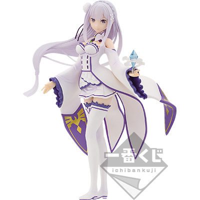「エミリアフィギュア」サイズ：約19cm