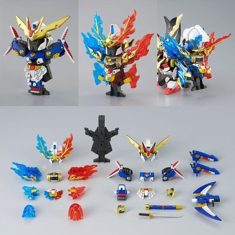 バンダイ BB戦士 アカバン 新品・味組立 6点セット 初回特典付き プラモデル「BB戦士 LEGENDBB 烈光頑駄無」2次予約をプレミアム