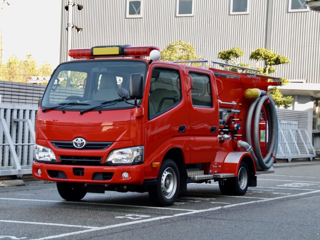 モデル車種：モリタ消防ポンプ車 普通免許対応車両総重量3.5t未満 CD-I型 ミラクルLight