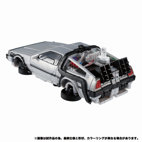 デロリアンがトランスフォーム！ 「トランスフォーマー」と
