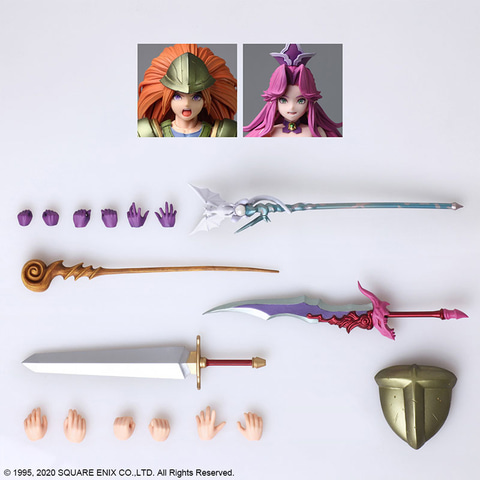 BRING ARTS デュラン＆アンジェラ 聖剣伝説3 玩具レビュー BRING ARTS デュラン＆アンジェラ - 金のおにぎり