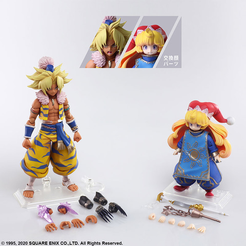 BRING ARTS 聖剣伝説3 ケヴィン & シャルロット フィギュアセット 聖剣伝説3 トライアルズ オブ マナ BRING ARTS ケヴィン＆シャルロット