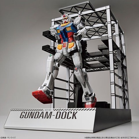 美品★バンダイ＆OGKコラボ限定品・公式認定品★ガンダム　RX-78モデル 動く実物大ガンダム限定ガンプラ「1/144 RX-78F00 ガンダム＆ガンダム