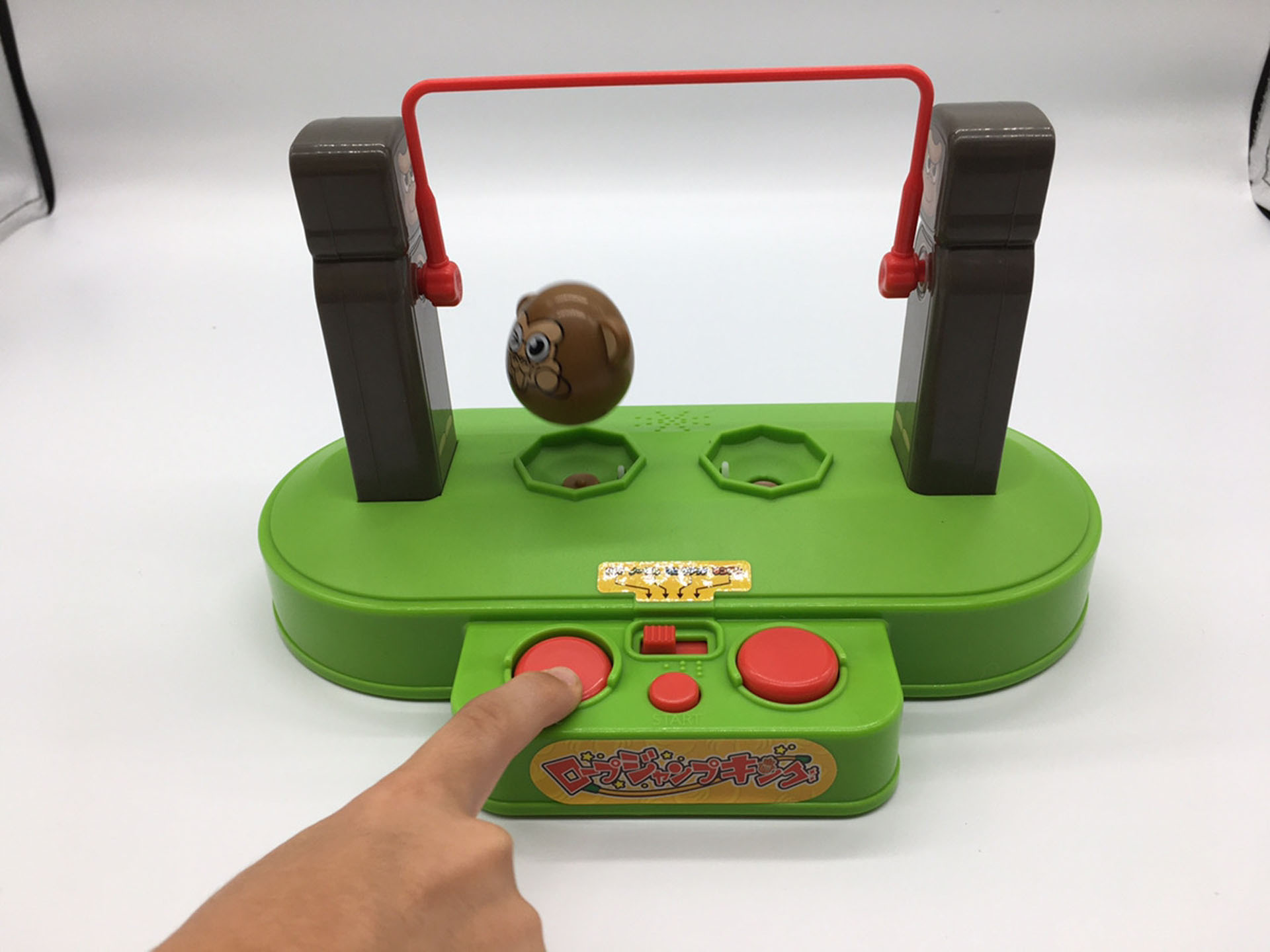 ボタンの力加減は中々奥深い