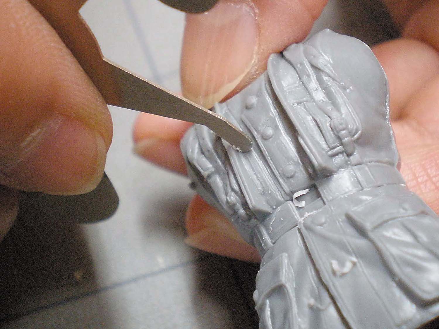 ディテールのメリハリに