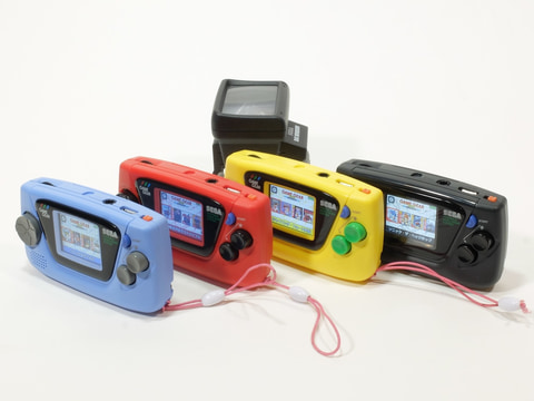 ゲームギアミクロ 　スモーク型模型　未開封 全て新品未開封品】セガゲームギアミクロ 4色セット ビッグウインドー