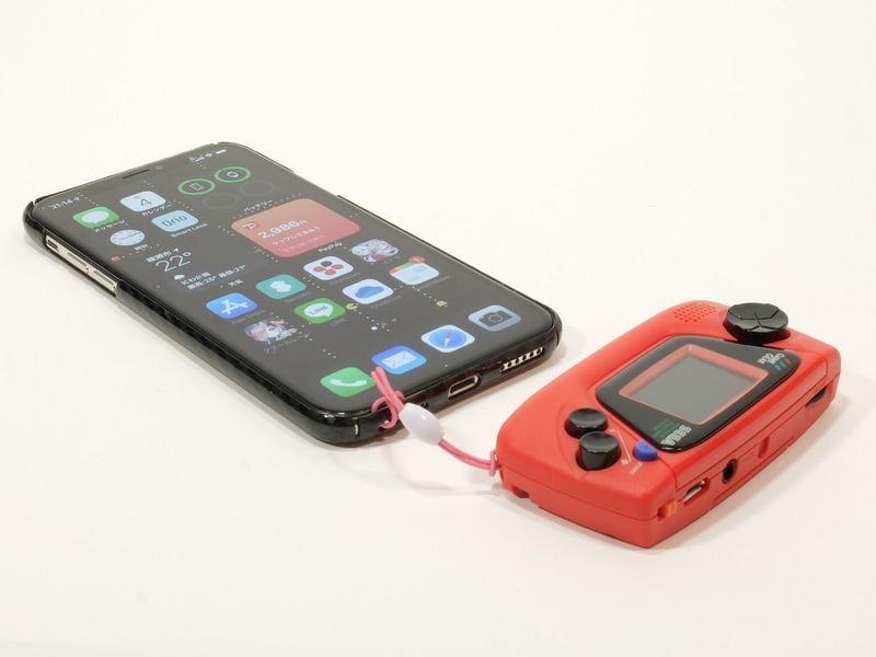 1台だけなら、ほどよいストラップとして使えそう