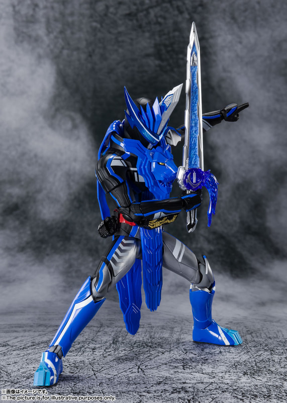 「ソードオブロゴス」に所属するライダー「仮面ライダーブレイズ ライオン戦記」