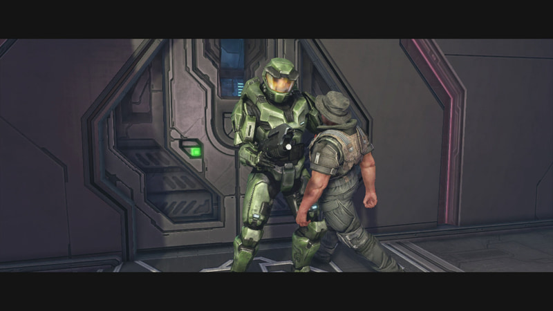 「Halo」のマスターチーフは、戦艦オータムの乗組員とともに、環状惑星ヘイローでコヴナントとの戦いを繰り広げていく。画像はリメイク版「Halo: Combat Evolved Anniversary」より