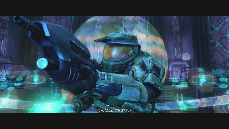 「Halo」のマスターチーフは、戦艦オータムの乗組員とともに、環状惑星ヘイローでコヴナントとの戦いを繰り広げていく。画像はリメイク版「Halo: Combat Evolved Anniversary」より
