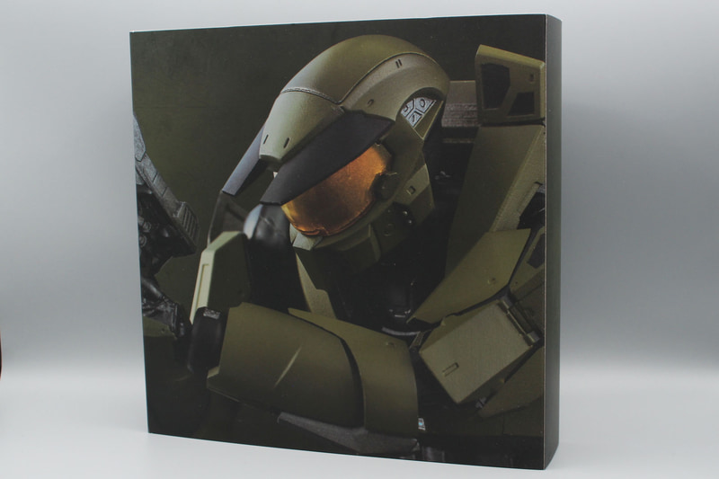 「1/12 scale RE:EDIT Master Chief MJOLNIR Mark V」パッケージ。薄くて大きい