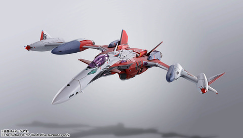 劇場版マクロスF」より、可動フィギュア「DX超合金 YF-29デュランダル