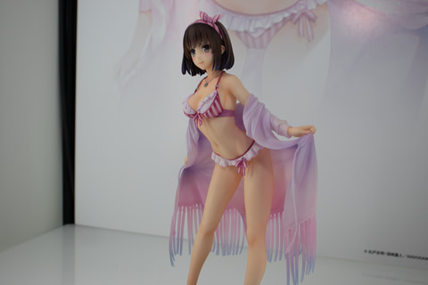 ワンホビg これぞ理想のメインヒロイン 冴カノ より 加藤恵 がファンタジア感謝祭17の水着姿でフィギュア化 Hobby Watch
