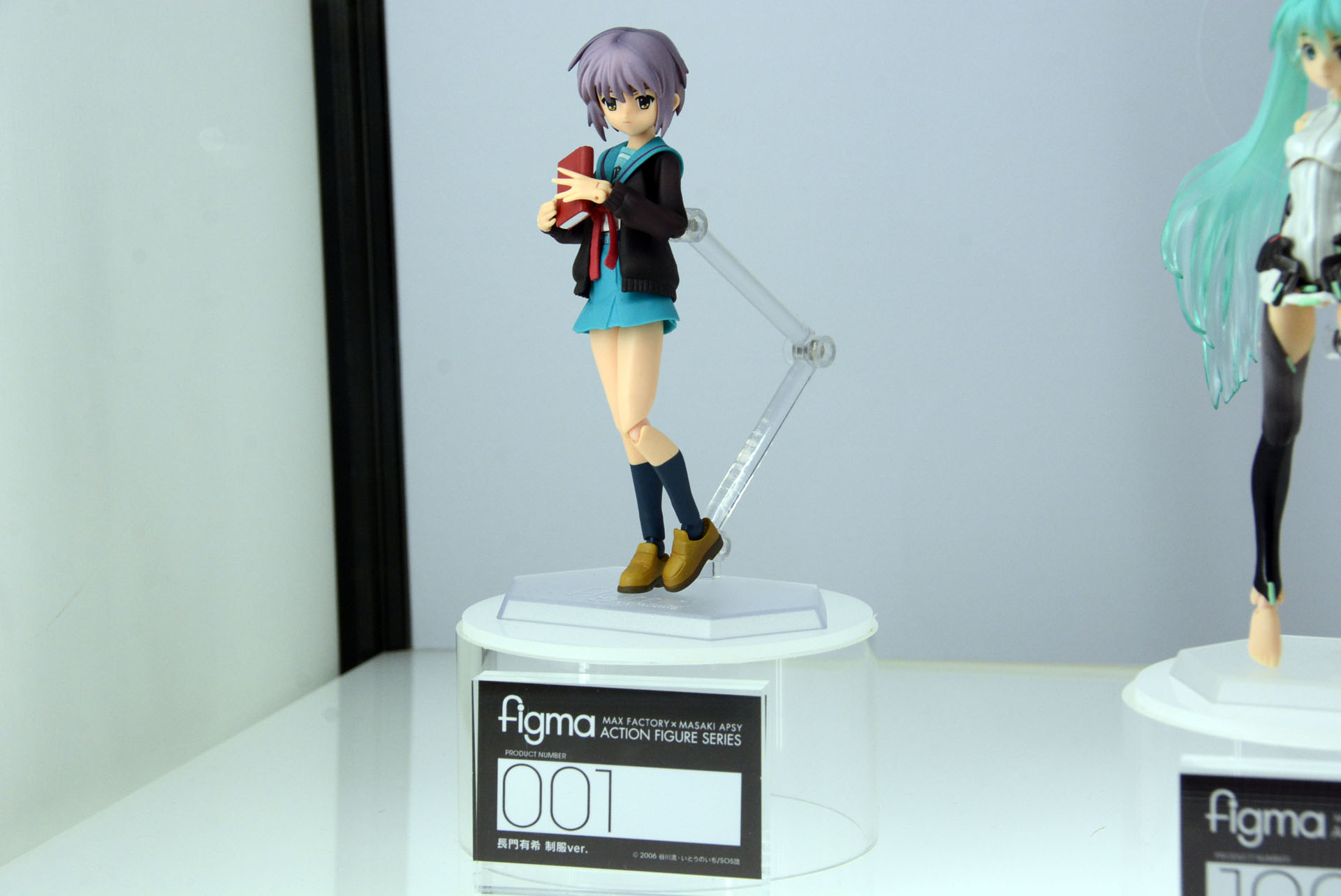 figma500体目を記念する展示が行なわれている