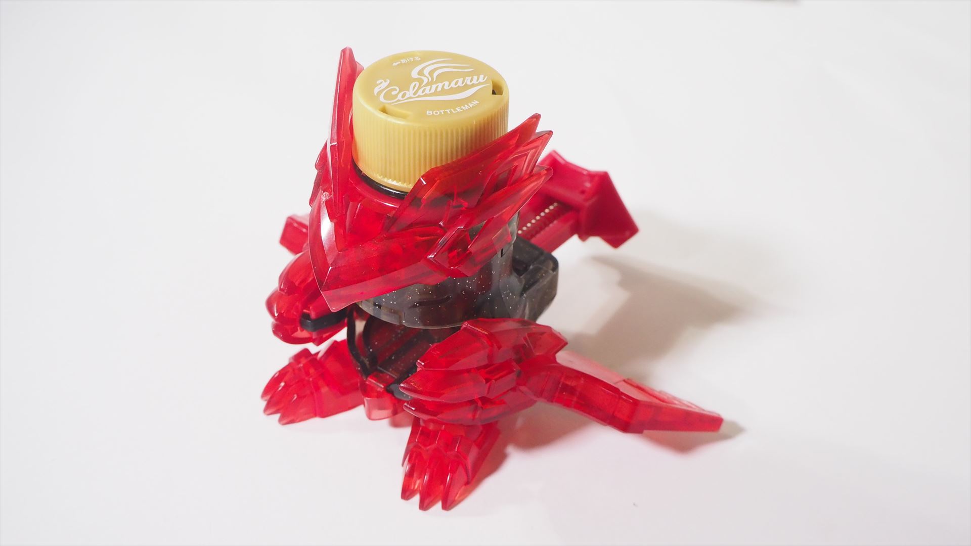 ボトルマン「コーラマル」が完成