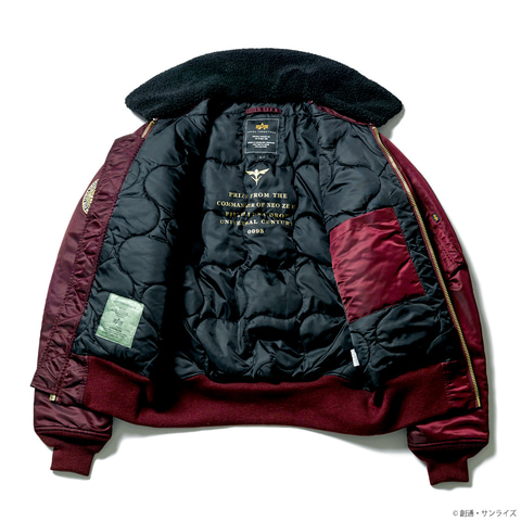機動戦士Zガンダム」35周年記念！ 「ALPHA INDUSTRIES」とのコラボ「MA